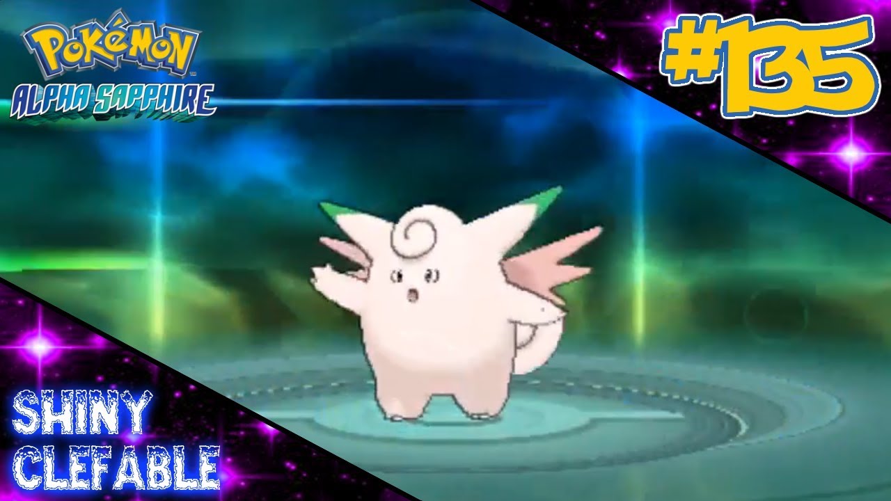 live shiny clefairy clefable