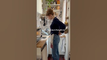 Spend a cozy day in Paris with me🍂 #paris #cozy #baking #recipe #vintage #cooking #chef #bread