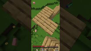 Minecraft Parkour (Part 31) When A Skywars Player Plays Survival #Shorts