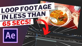 How To Loop Your Clip In After Effects QUICKLY | Super Easy Tutorial screenshot 5