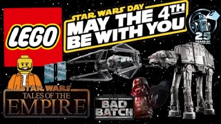 EVERYTHING FOR LEGO STAR WARS THIS MAY 4th Star Wars day!