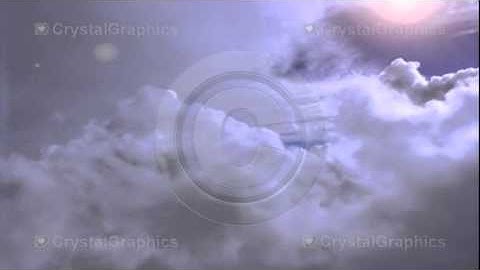 Video Clips for PowerPoint by CrystalGraphics - Clouds Zoom Loop