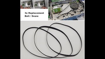 Philips VG-8235 MSX2 Diskdrive repair. How to replace the diskdrive belt/snare in a Philips Computer