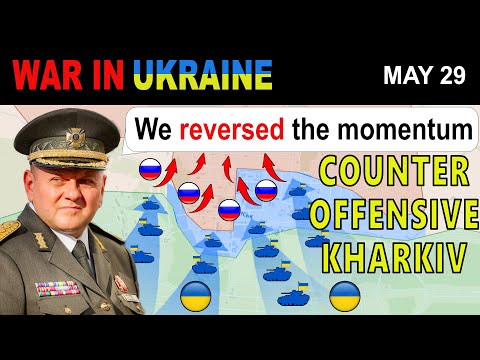 29 May: PERFECT TIMING. Ukrainians LAUNCH A POWERFUL PUSH AGAINST EXHAUSTED RUSSIAN FORCES