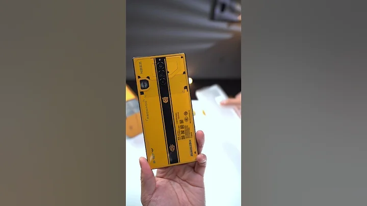 Red Magic 8spro + Bumblebee limited edition, immersive unboxing, is it handsome enough? #shorts - DayDayNews