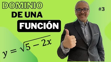 Dominio de una función (3) con #mathfelix_ Prof. Félix Fernández