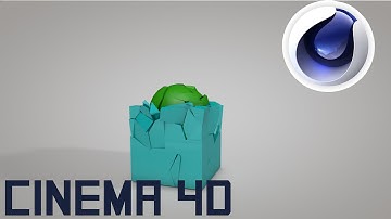 Shattering Cube - Cinema 4D
