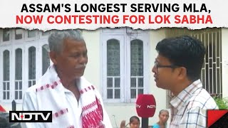 NDTV Exclusive: Why Assam’s Longest Serving MLA Is Contesting For Lok Sabha