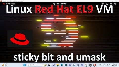 Red Hat Enterprise Linux Sticky bit and Umask Explained