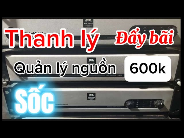 Thanh lý đẩy bãi, Quản lý nguồn dbx 600k. Lh: 0982580969