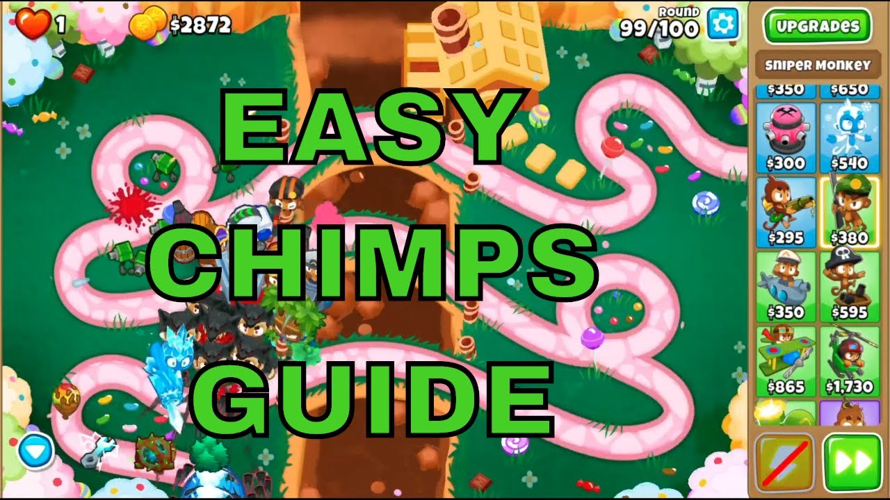 BEST CHIMPS Candy Falls Guide BTD6 YouTube