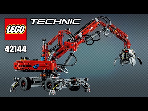 ケンヤマモトTECHNICレベル4 LEGO® Technic™ Material Handler (42144)[835 pc] Step-by-Step