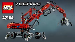LEGO® Technic™ Material Handler (42144)[835 pc] Step-by-Step Building Instructions | TopBrickBuilder