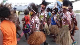 Tarian penyambutan unik dari Papua