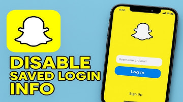 How To Disable Saved Login Info on Snapchat (2025)