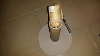 My first 2 inch cylinder shell HOMEMADE. La mia prima cilindrica fatta in casa!!