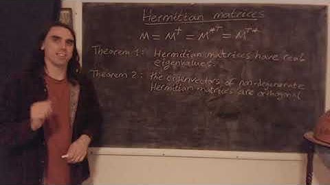 V5.2 Hermitian matrices