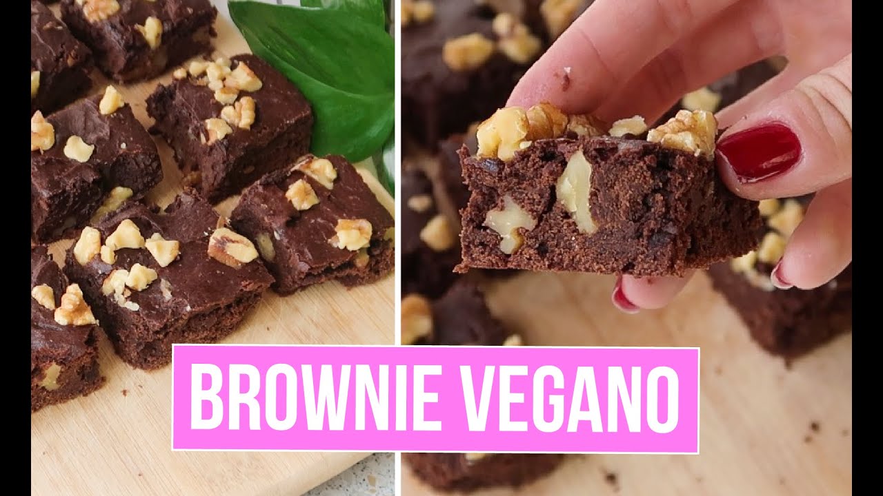 El MEJOR BROWNIE VEGANO del MUNDO🌱Súper CHOCOLATOSO🍫