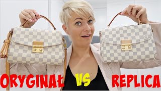 JAK ROZPOZNAĆ REPLIKE TOREBKI LOUIS VUITTON ? MODEL CROISETTE! 