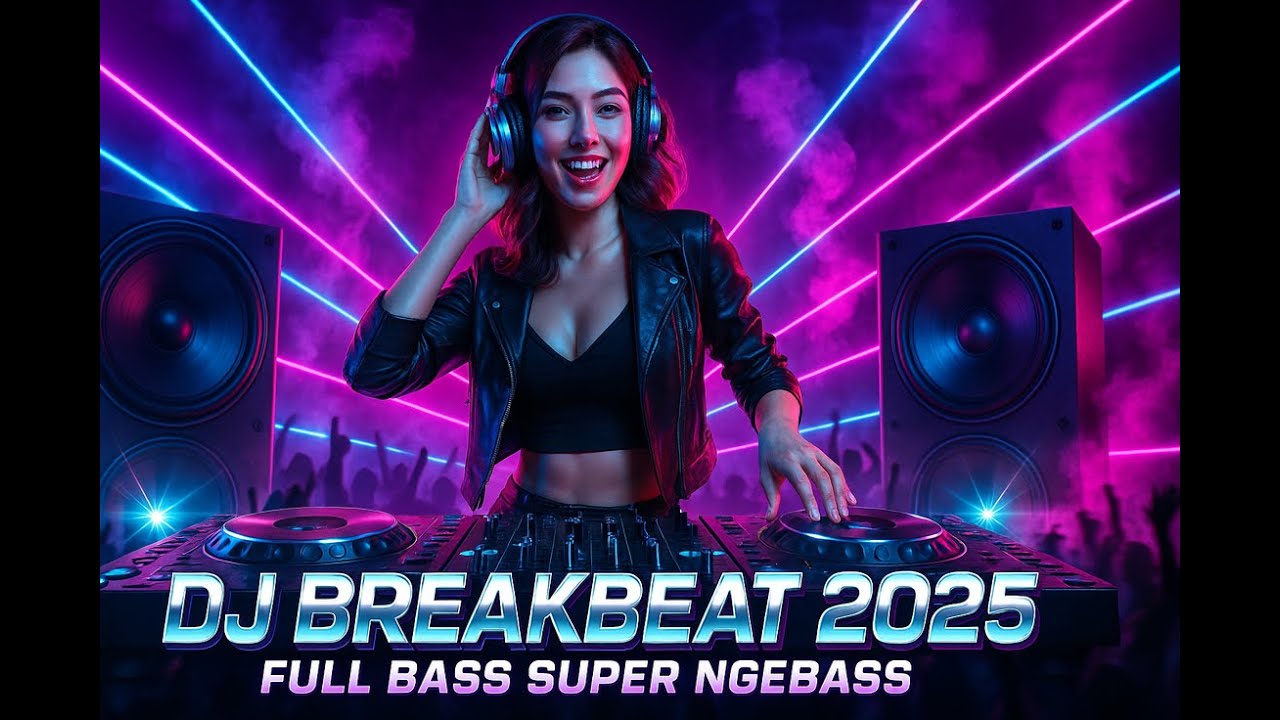 ⚡ DJ Breakbeat Paling Mengerikan 2025‼️ Full Bass Super Ngebass