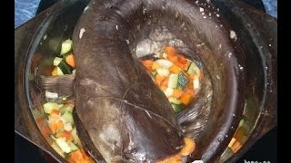 Готовим рыбу - рыба Сом.(Видео про то как можно дома вкусно и просто приготовить речную рыбу.Главное применить свою фантазию-и все..., 2014-11-21T15:20:18.000Z)