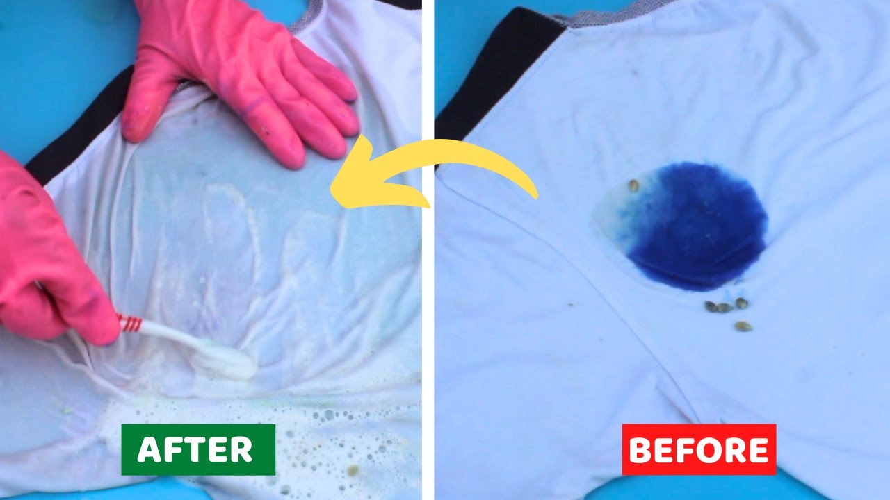 Most Effective Way to Get Pen Ink Out of Clothes | DIY Ink Stain ...