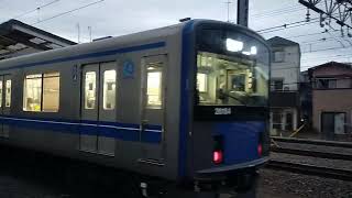 20000系到着.30000系発車!!