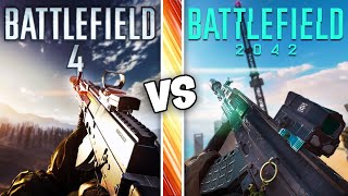 Battlefield 2042 vs. Battlefield 4 - Direct Comparison (Content, UI & HUD, Gameplay)
