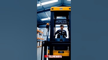 This Forklift Operator Is on Another Level!