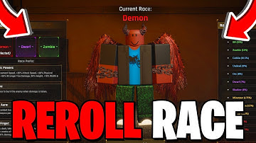 How To REROLL YOUR RACE In The Forge! (How To CHANGE RACE) Roblox