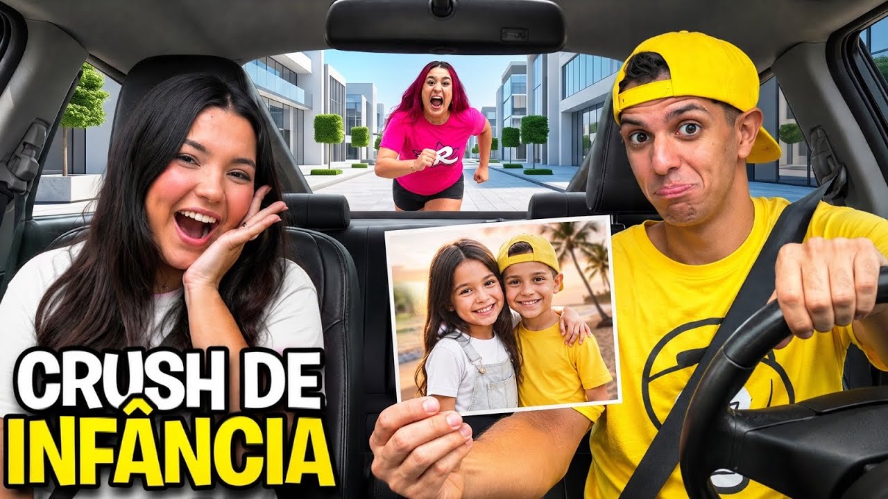 A CRUSH DE INFÂNCIA DO LEOZIN APARECEU *A vingança !