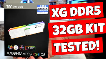 Thermaltake Toughram XG RGB DDR5 7200Mhz Snow White Edition ziet er fantastisch uit!
