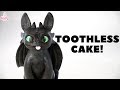 Toothless How To Train Your Dragon Cake Tutorial!