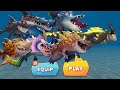 All evolved shark with power up gameplay  hungry shark evolution