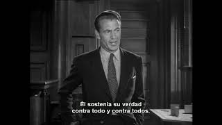 The Fountainhead (El Manantial) 1949 Gary Cooper - Patricia Neal - final speach