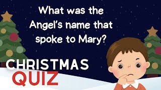 Christmas Bible Quiz For Kids | Cartoon
