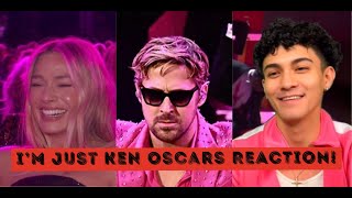 'I'm Just Ken' REACTION! Ryan Gosling 2024 Oscars Performance