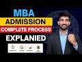 Mba Complete Admission Process 2026 | Mba Admission Updates 2026