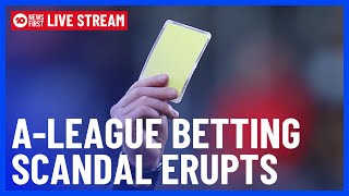 Live: Nsw Police Address A-League Betting Arrests | 10 News First