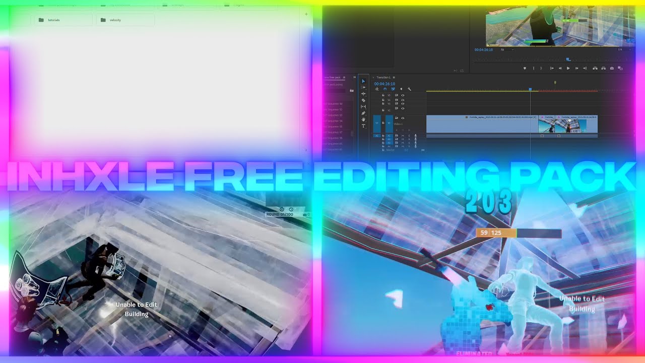 THE BEST *FREE* FORTNITE EDITING PACK! (Edit like Numby, LMGK,Sovioo