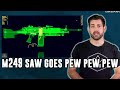 M249 SAW Pain to Carry, Fun to Shoot: Weapons Info-graphic