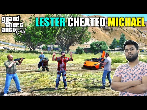 GTA 5 : LESTER CHEATED MICHAEL FOR MILLION DOLLAR GOLD