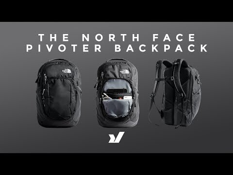 Giro de vuelta Si Picotear The North Face Pivoter Backpack - YouTube
