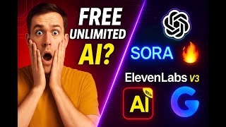 Download Lagu Free Unlimited AI Video Tools?! Sora, ElevenLabs V3, huayuan custom,Gemini 2.5 \u0026 More! MP3 Download Lagu Free Unlimited AI Video Tools?! Sora, ElevenLabs V3, huayuan custom,Gemini 2.5 \u0026 More! MP3