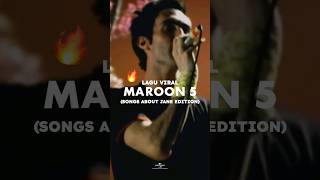 Lagu-lagu Maroon 5 ini auto bikin sing along semua gak sih? 🫶🖤 #shorts