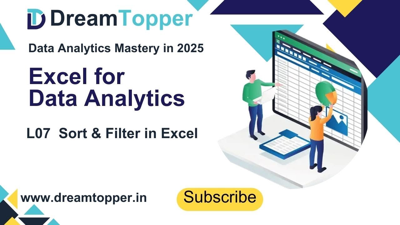 L 07: Master Sort & Filter in Excel | Excel for Data Analytics Mastery ...