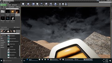 Unreal Engine 04 17 2017 Smoke/Fire Test