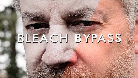 Photoshop BLEACH BYPASS EFFECT in Photoshop CC, CS6 | Photoshop Tutorial