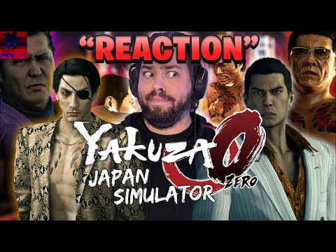 Max0r Yakuza 0 **REACTION** | Japan Simulator