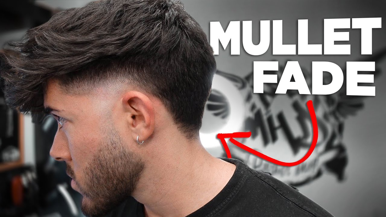 COMO hacerte un MULLET FADE - Corte y peinado AESTHETIC HOMBRE - YouTube